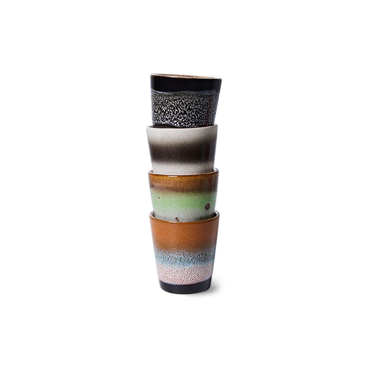 4 Tazas 70's ristretto, Good vibes HKliving