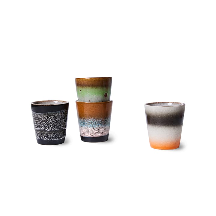 4 Tazas 70's ristretto, Good vibes HKliving