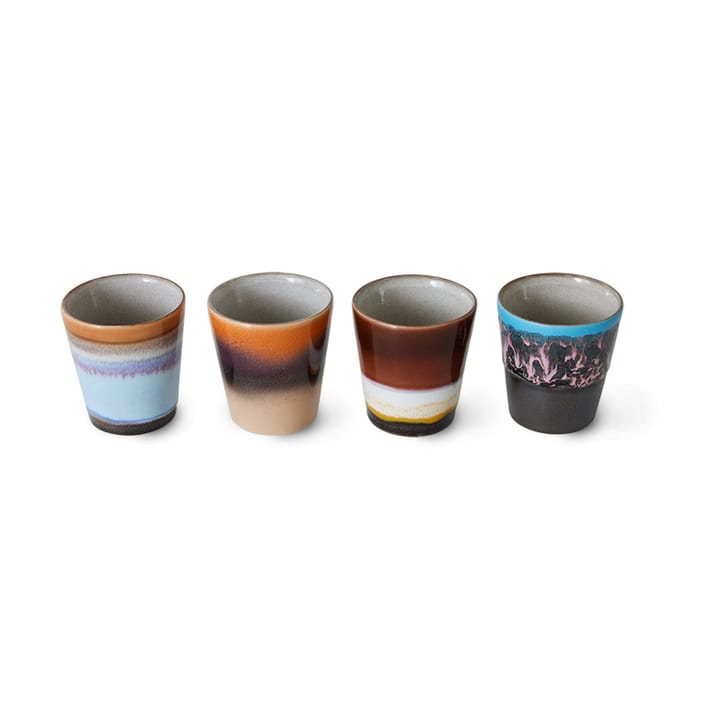 4 Tazas 70's ristretto - Solar - HKliving