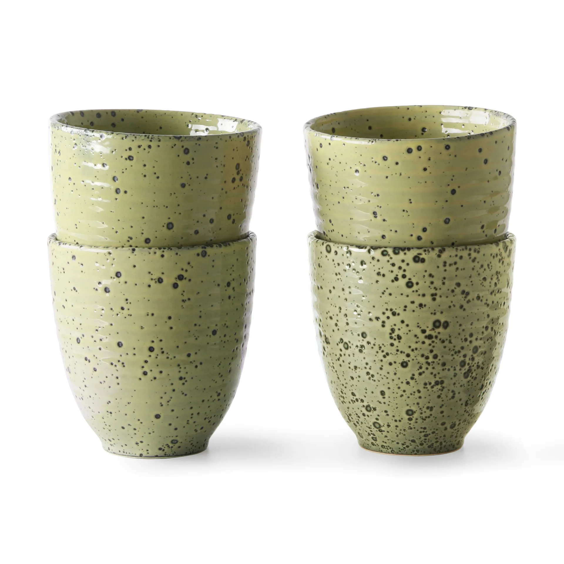 4 Tazas Gradient 29,5 cl, Yellow HKliving