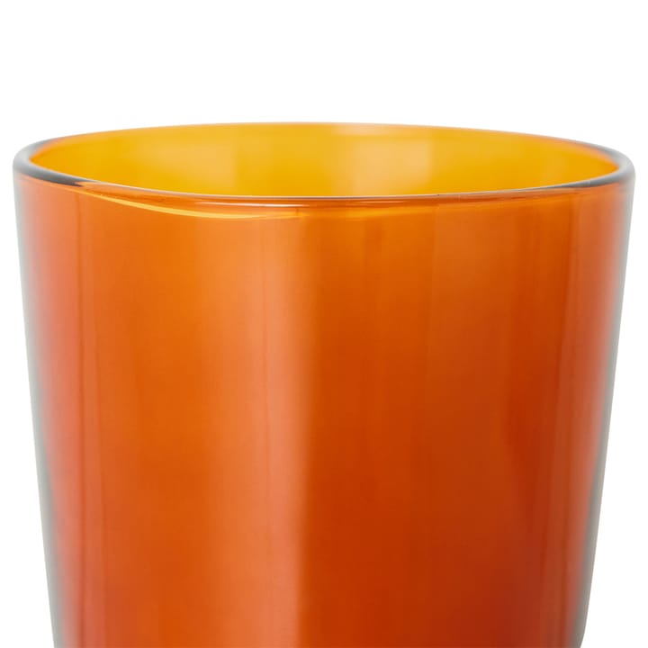 4 Vasos de té 70's 20 cl, Amber brown HKliving