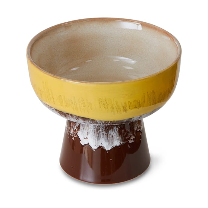70's cuenco para tapas con base L Ø12,5x11 cm, Creek HKliving