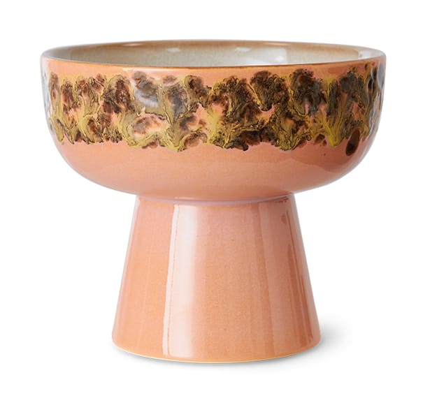 70's cuenco para tapas con base L Ø12,5x11 cm - Lush - HKliving