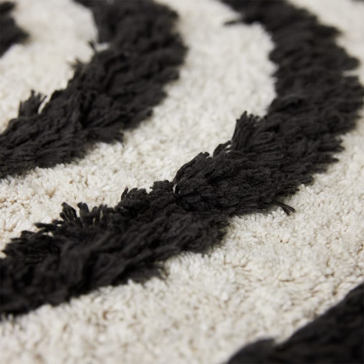 Alfombra de baño HK Living Ø120 cm - Monochrome - HKliving