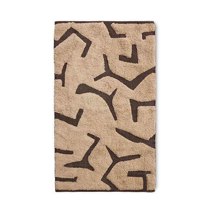 Alfombra de baño Interplay 70x120 cm - Brown - HKliving