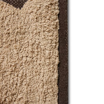 Alfombra de baño Interplay 70x120 cm - Brown - HKliving