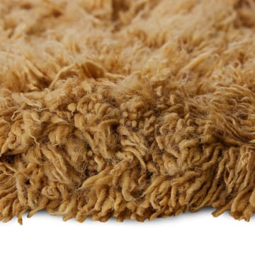 Alfombra redonda Fluffy - Ø200 cm, caramel - HKliving