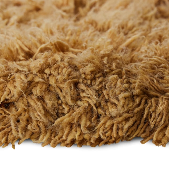 Alfombra redonda Fluffy, Ø200 cm, caramel HKliving