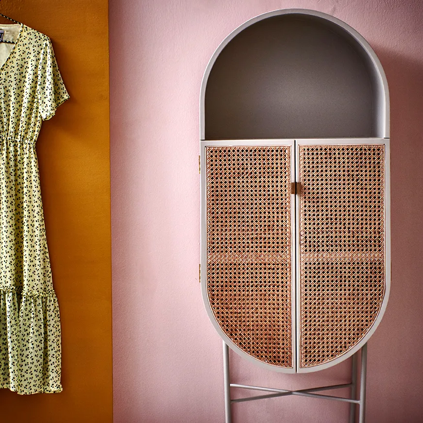 Armario Hkliving retro ovalado, Gris verdoso HKliving