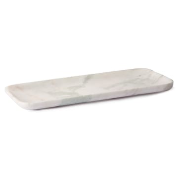 Bandeja de mármol HKliving 30x12 cm - blanco-verde-rosa - HKliving