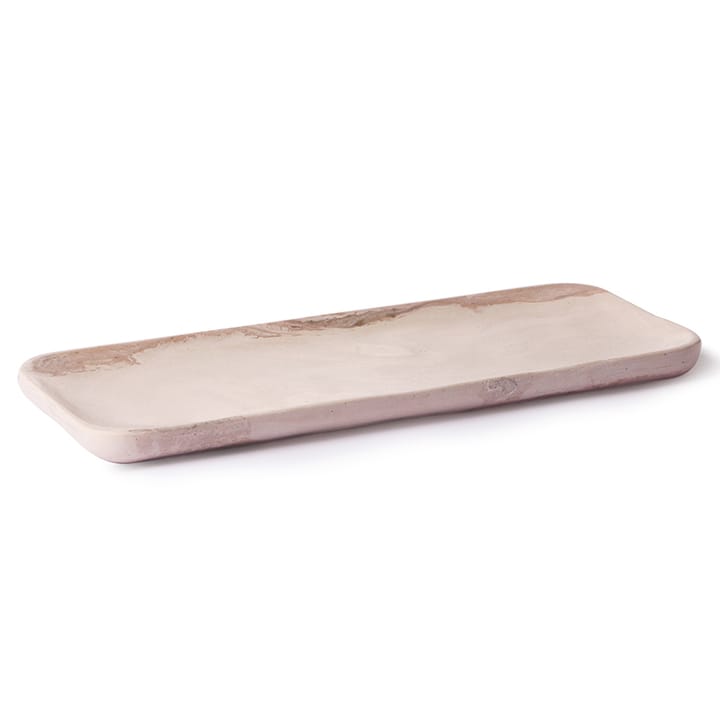 Bandeja de mármol HKliving 30x12 cm, Rosa HKliving