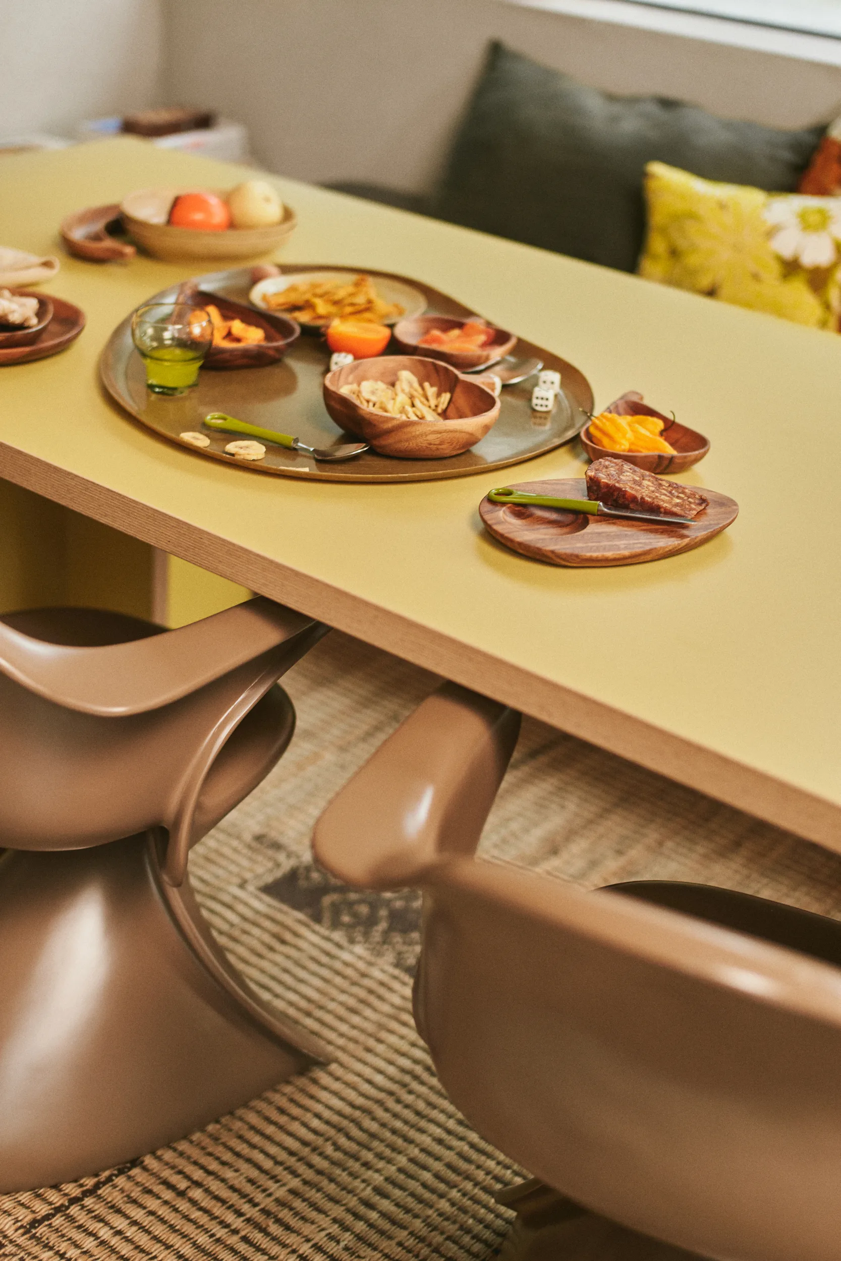 Bandeja de servir Avocado HKliving, Marrón HKliving