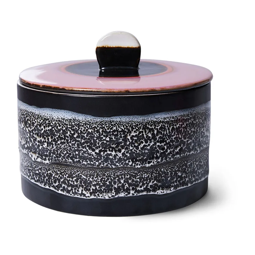 Bote de galletas 70's cookie jar Ø17 cm, Disco HKliving