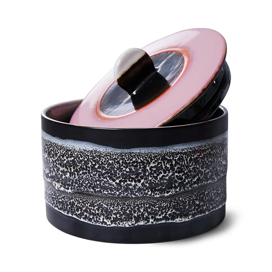 Bote de galletas 70's cookie jar Ø17 cm, Disco HKliving