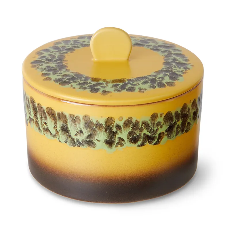 Bote de galletas 70's cookie jar Ø17 cm, Kelp HKliving