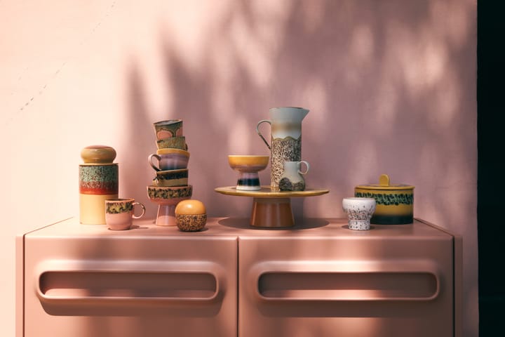 Bote de galletas 70's cookie jar Ø17 cm, Kelp HKliving