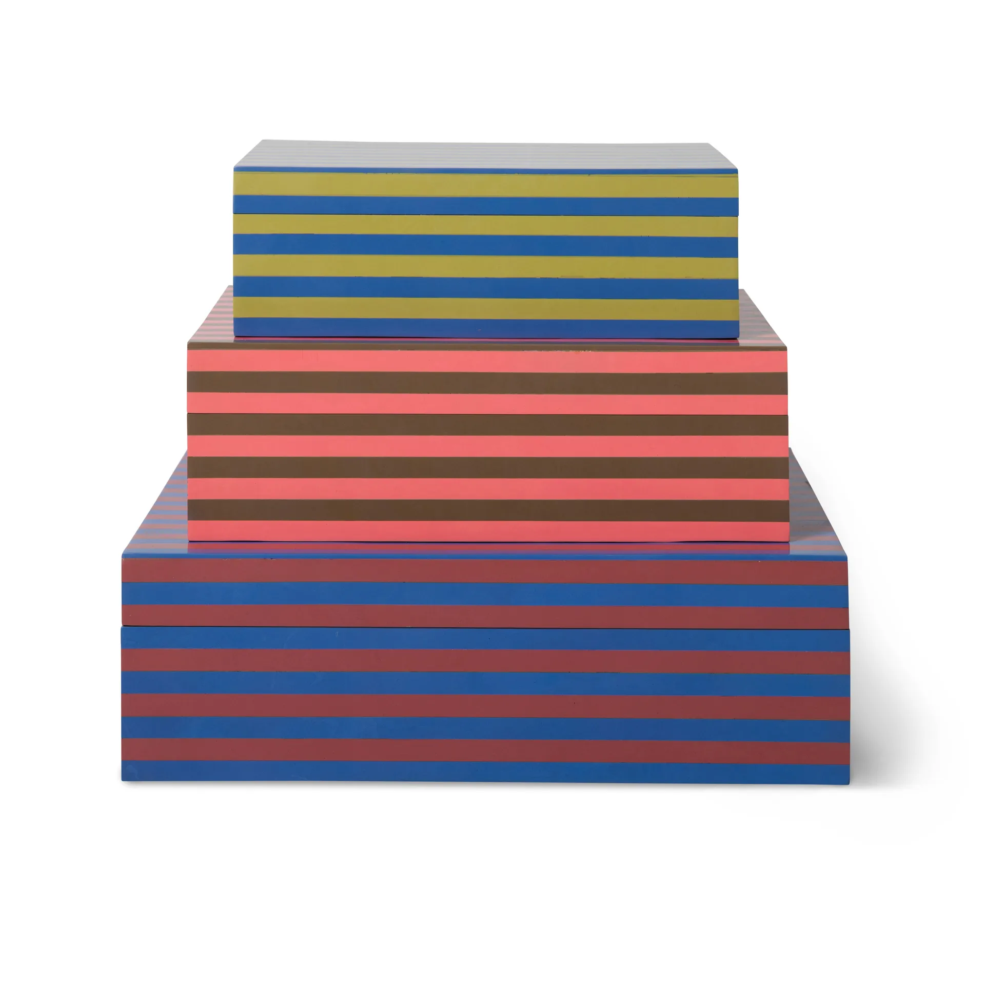 Caja de almacenaje con tapa 3 piezas, Dusk HKliving