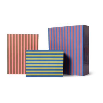 Caja de almacenaje con tapa 3 piezas - Dusk - HKliving