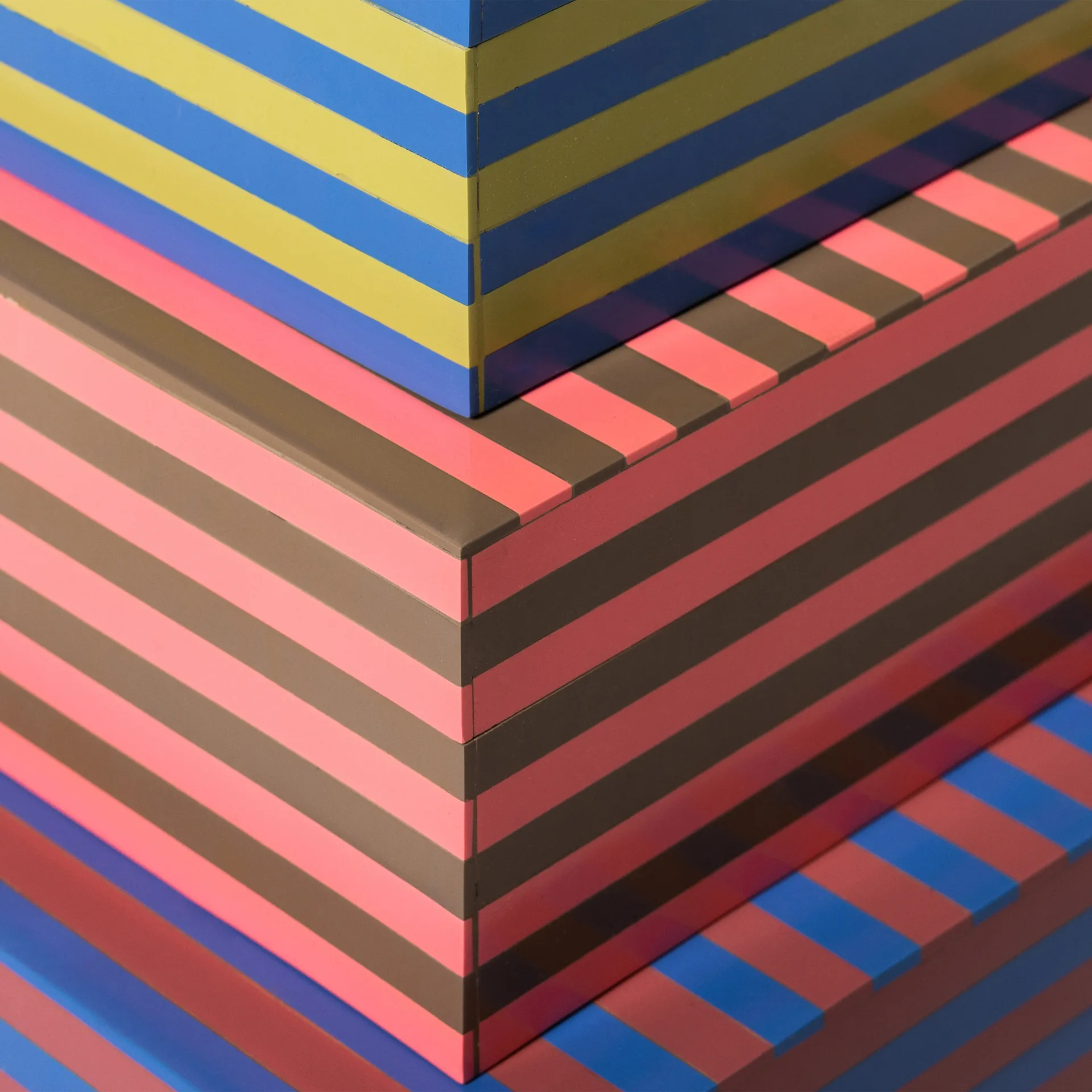 Caja de almacenaje con tapa 3 piezas, Dusk HKliving