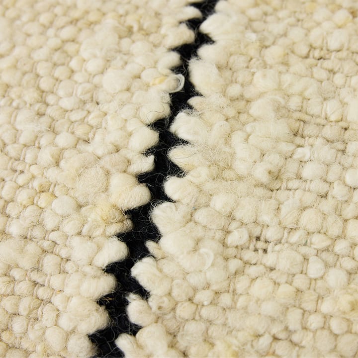Cojín Natural wool striped 30x50 cm, White HKliving