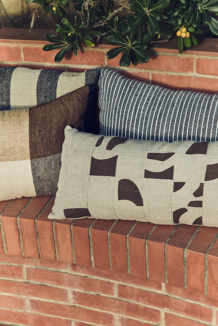 Cojín Striped monochrome 40x70 cm, Grey HKliving