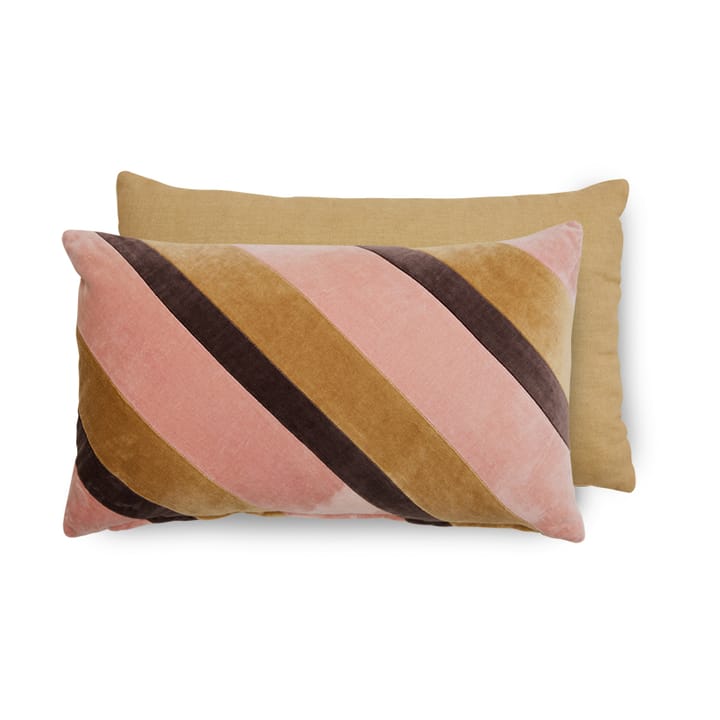 Cojín Striped velvet 30x50 cm - Sunkissed - HKliving