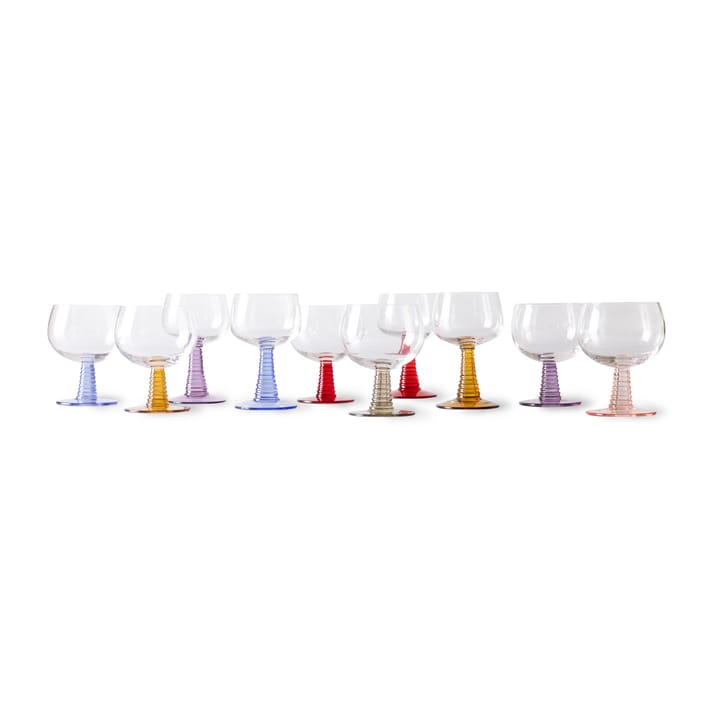 Copa de vino Swirl alta, Blue HKliving
