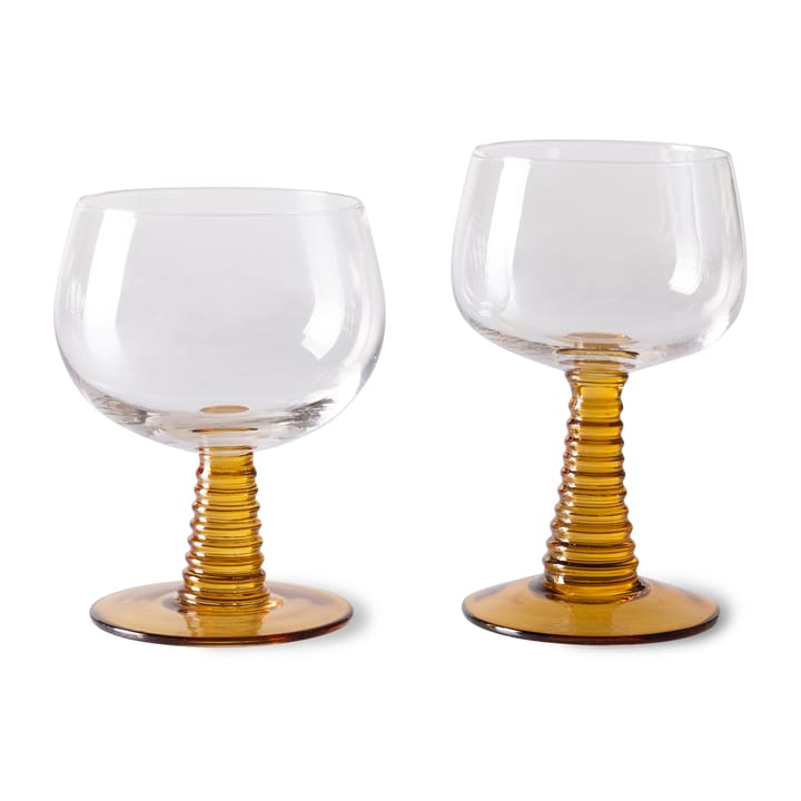 Copa de vino Swirl alta, Ochre HKliving