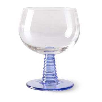 Copa de vino Swirl baja - Blue - HKliving