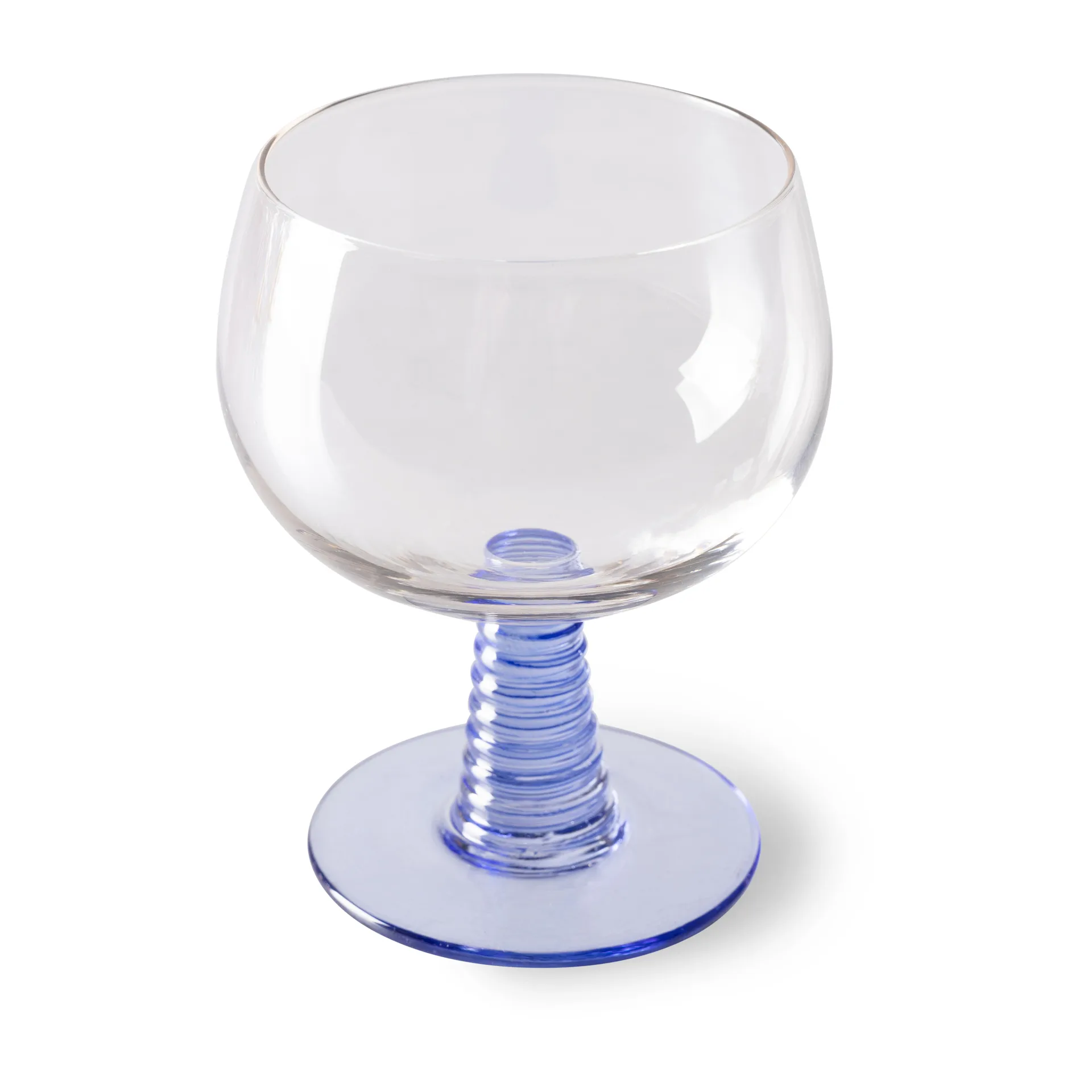 Copa de vino Swirl baja, Blue HKliving