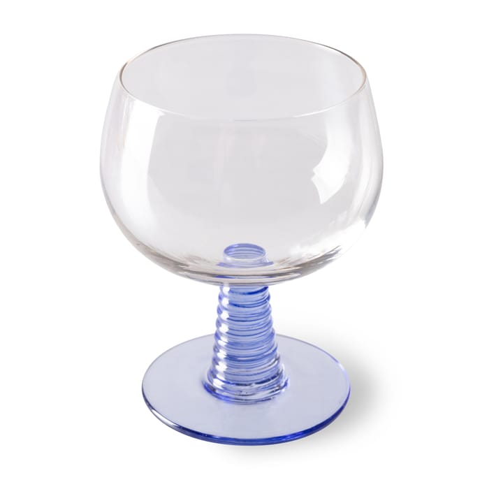 Copa de vino Swirl baja - Blue - HKliving