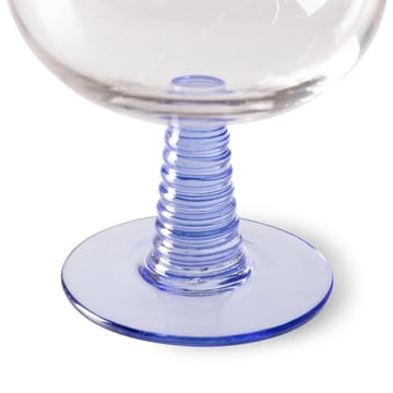 Copa de vino Swirl baja - Blue - HKliving