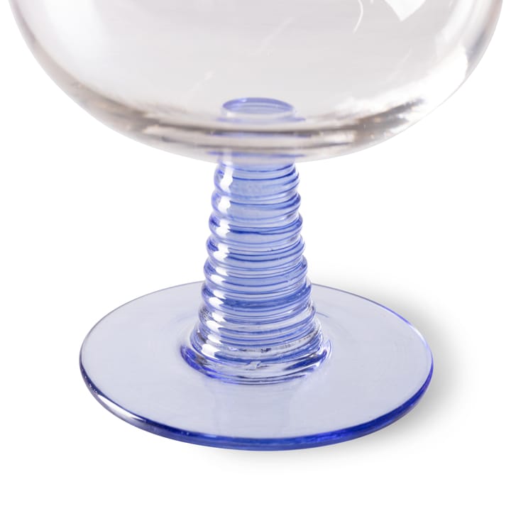 Copa de vino Swirl baja, Blue HKliving