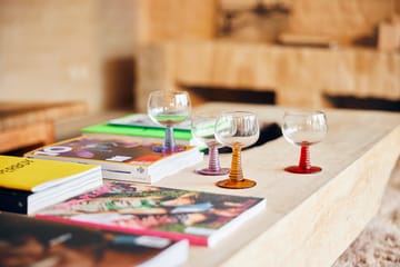 Copa de vino Swirl baja - Blue - HKliving