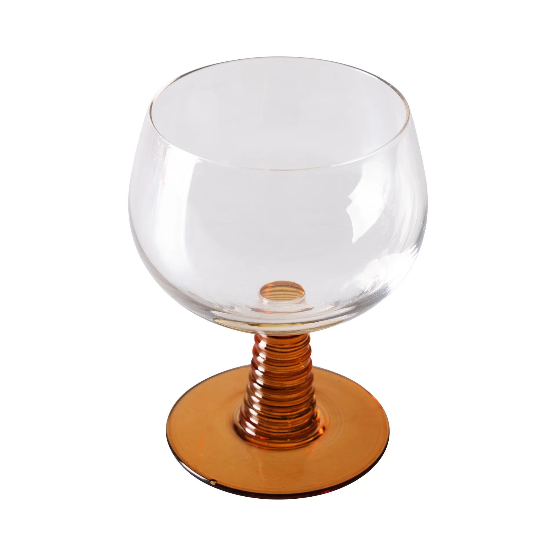 Copa de vino Swirl baja, Ochre HKliving