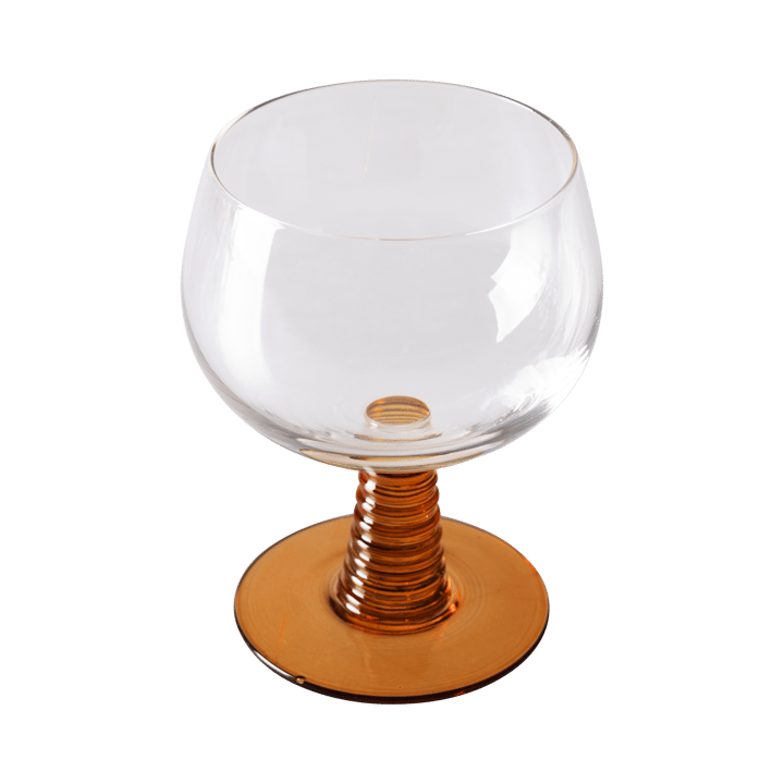 Copa de vino Swirl baja, Ochre HKliving