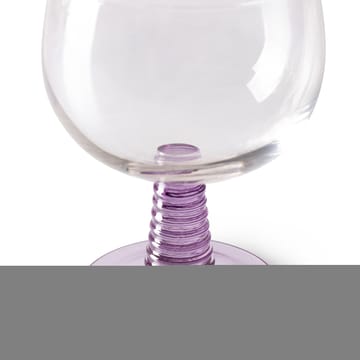 Copa de vino Swirl baja - Purple - HKliving