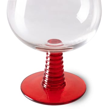 Copa de vino Swirl baja - Red - HKliving
