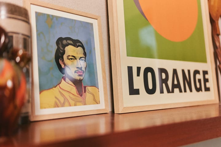 Cuadro enmarcado l'orange, Naranja HKliving
