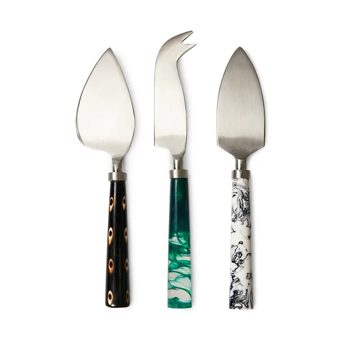 Cuchillos para queso HK Living 3 piezas, Coast HKliving