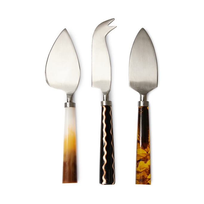 Cuchillos para queso HK Living 3 piezas - Havana - HKliving