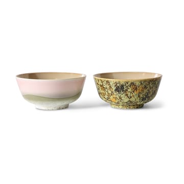 Cuenco de ramen 70's Ø19 cm 2 piezas - Ascend - HKliving