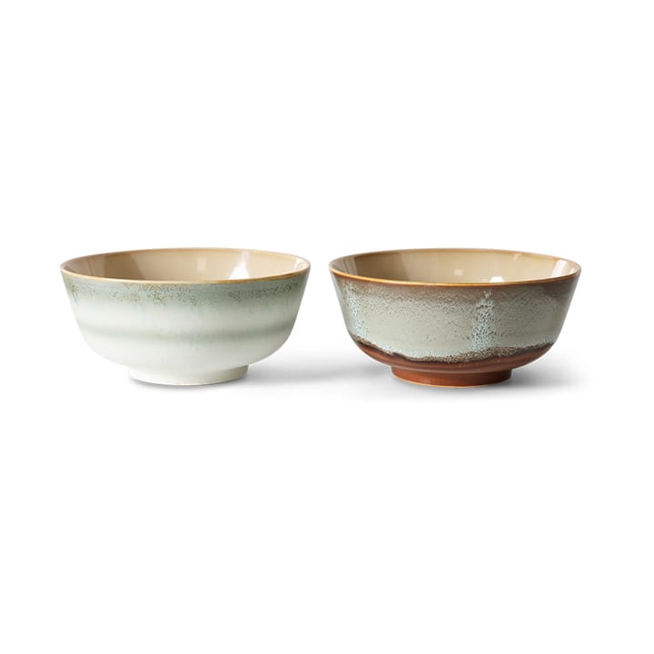 Cuenco de ramen 70's Ø19 cm 2 piezas, Verge HKliving