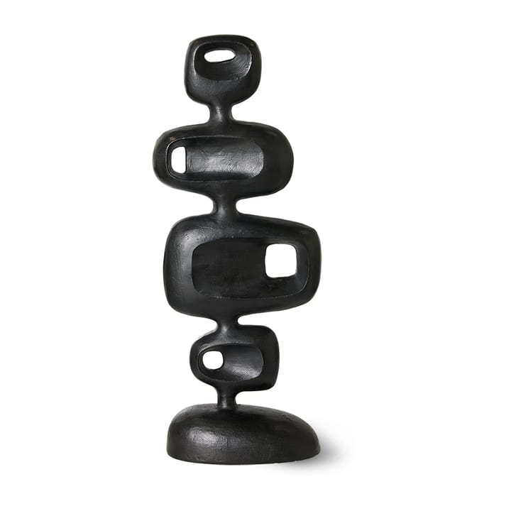 Escultura de aluminio 80 cm - Heavy black - HKliving