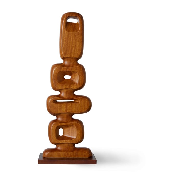 Escultura de madera tallada a mano 71 cm - Brown - HKliving