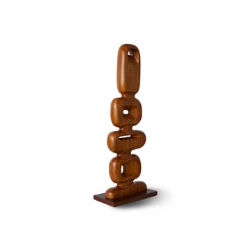 Escultura de madera tallada a mano 71 cm - Brown - HKliving