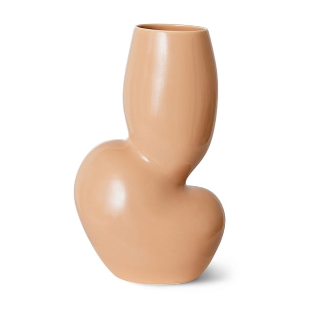 Jarrón Ceramic organic mediano 29 cm, Cream HKliving
