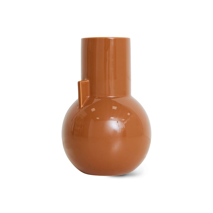 Jarrón Ceramic small 26 cm, Caramel HKliving