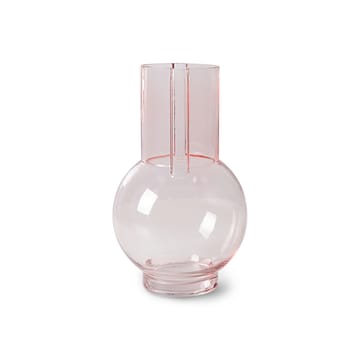 Jarrón de vidrio HK Living 23 cm - pink - HKliving