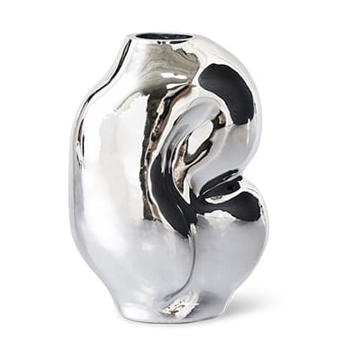 Jarrón Gleam small - Chrome - HKliving